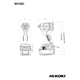 Werkzeugset Hikoki KC18DE WHZ