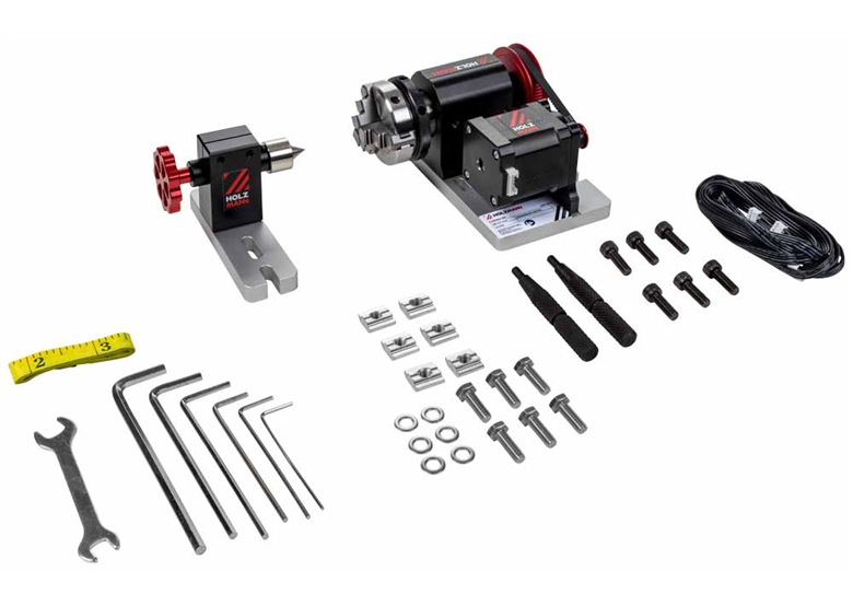 4-Achs-Kit für die CNC-Fräsmaschine CTF45P Holzmann CTF45P4X