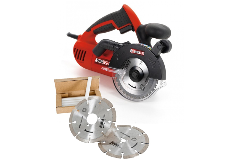 Handkreissäge mit Doppelblatt Holzmann DBS 125