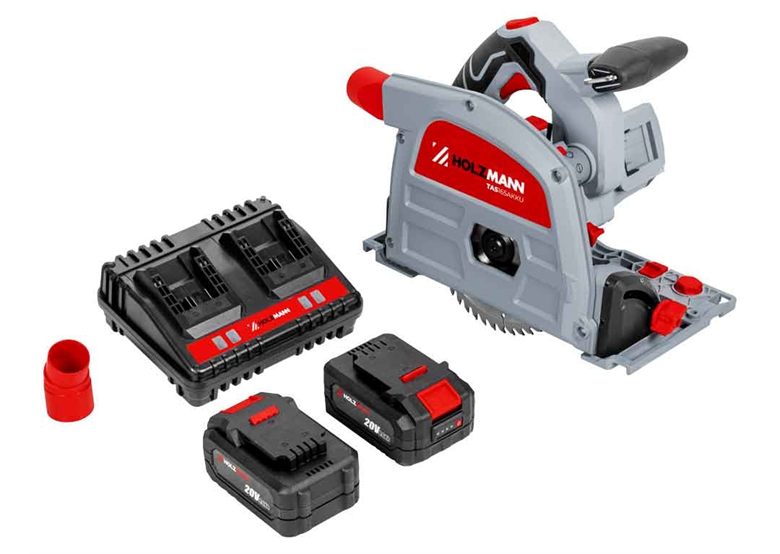 Akku-Tauchkreissäge Holzmann TAS165AKKU 40V(2x20V) 2x4.0Ah