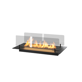 Eingebauter Bio-Kamin Infire INSERT BLACK 600