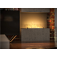Eingebauter Bio-Kamin Infire INSIDE C800 VERS 1