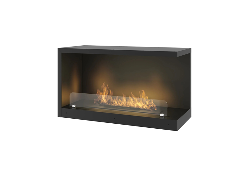 Eingebauter Bio-Kamin Infire INSIDE P 800 VERS 2