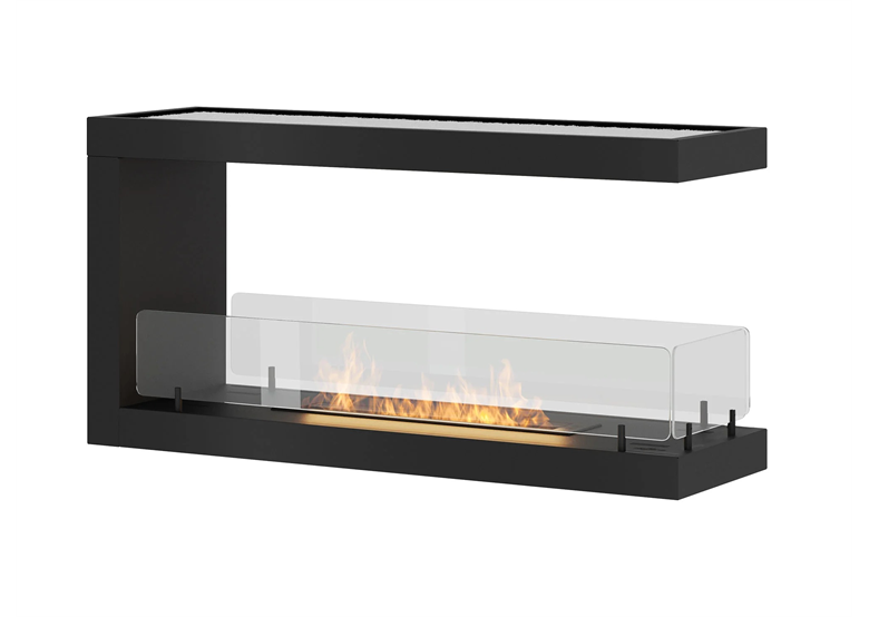 Eingebauter Bio-Kamin Infire INSIDE U 1000.1