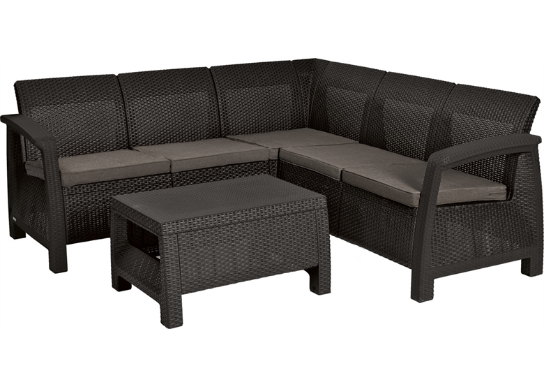 Gartenmöbel Keter Corfu Relax set 227815