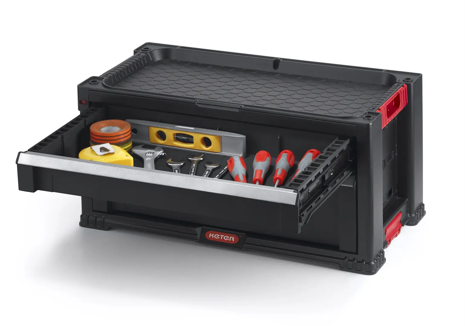 Regal mit zwei Schubladen Tool Chest Keter Pro