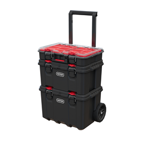 Set mit 3 Boxen Keter Stack'N'Roll