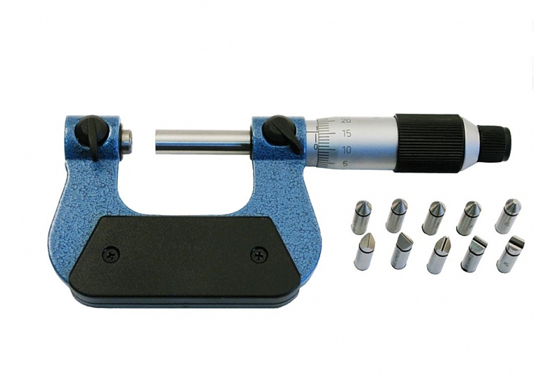 Mikrometer Gewinde-Einsatz 3.5-5 Kmitex G160-380