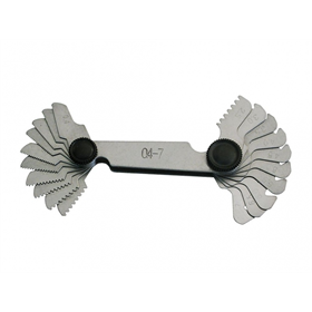 Gewindeschablonen 0.25-62 58 Stk. Kmitex G610-060