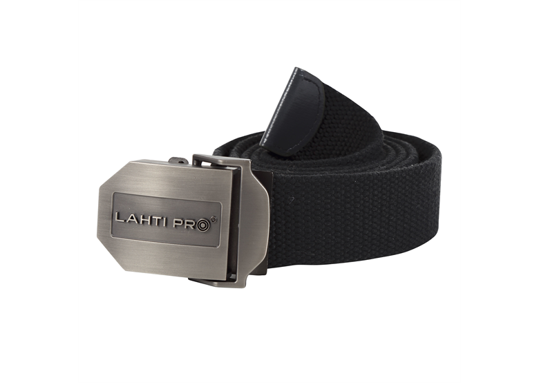 Hosengürtel aus schwarzem Gurtband, Universalgröße Lahti Pro L9020100
