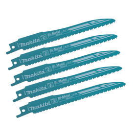 Hartmetall-Sägeblatt für Säbelsägen 152,5 mm, 7-18-Zahn 5 Stk. Makita b-05038