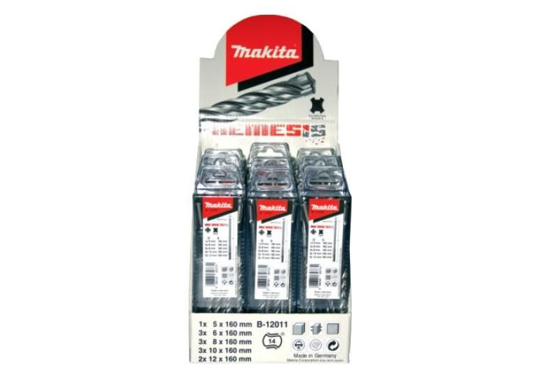 Bohrer-Set SDS PLUS NEMESIS 9 Stück Makita B-12011