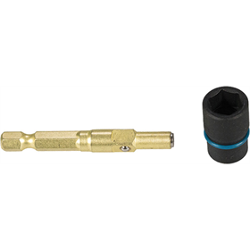 9,6-mm-Steckschlüssel mit austauschbarem 6,35 mm Impact Gold Makita B-40272