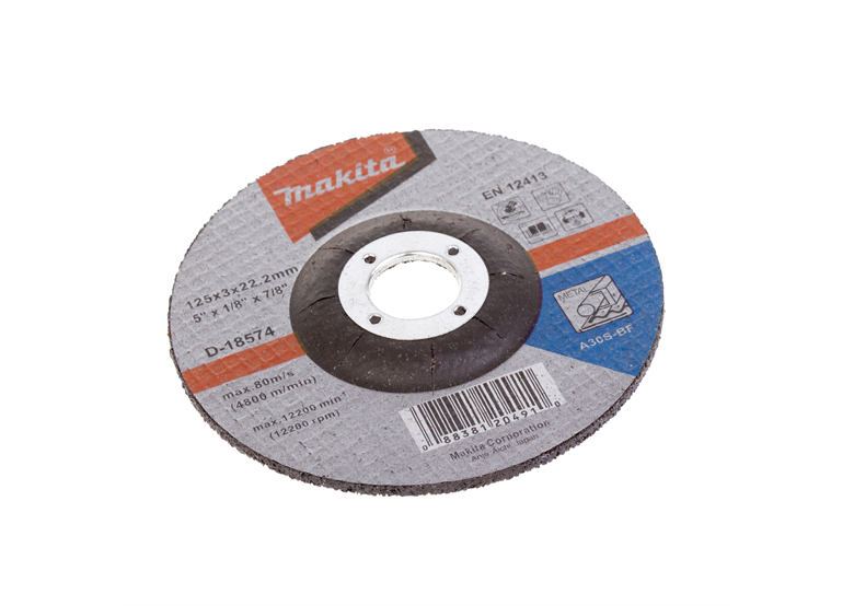 Trennscheibe für Metall 2A30S (gewölbt) Makita D-18574