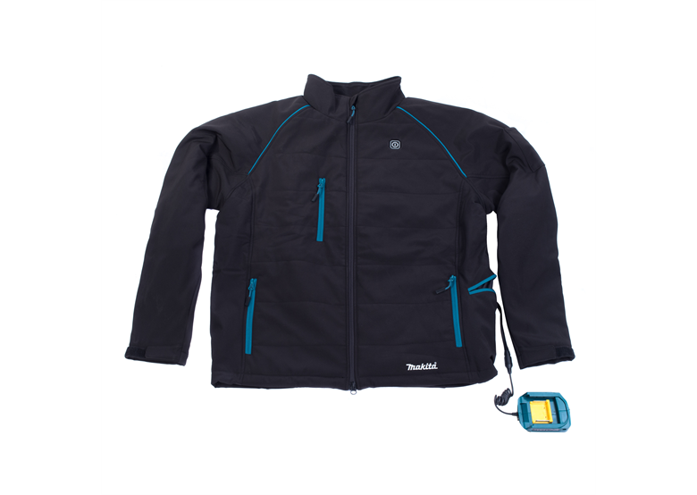 Akku-Thermojacke schwarz, Größe L Makita DCJ205ZL