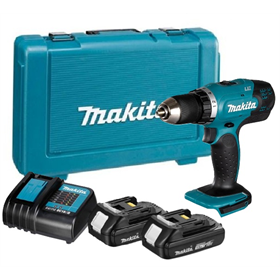 Akku-Bohrschrauber Makita DDF453SYE 2x1.5Ah