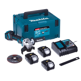 Winkelschleifer. Makita DGA513RT3J 3x5.0Ah MAKPAC 3
