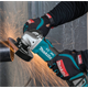 Winkelschleifer. Makita DGA513RT3J 3x5.0Ah MAKPAC 3