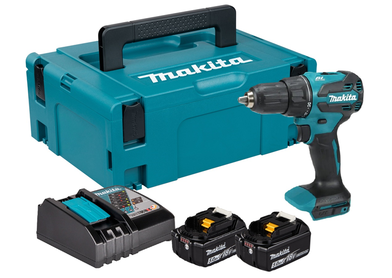 Akku-Schlagbohrschrauber Makita DHP490RTJ 2x5.0Ah