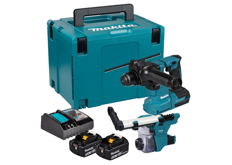 Bohrhammer Makita DHR183RTWJ 2x5.0Ah
