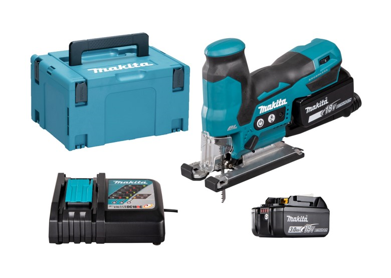 Stichsäge Makita DJV185RFJ 2x3,0Ah MAKPAC 3