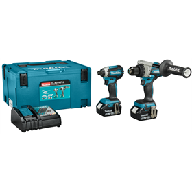 Werkzeugset 18V Makita DLX2545TJ 2x5.0Ah