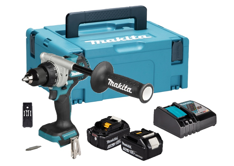 Akku-Bohrschrauber Makita LXT DDF492RTJ 2x5.0Ah