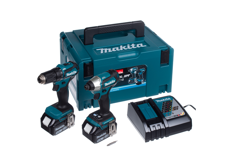 Werkzeugset 18V Makita LXT DLX2220TJ 2x5.0Ah