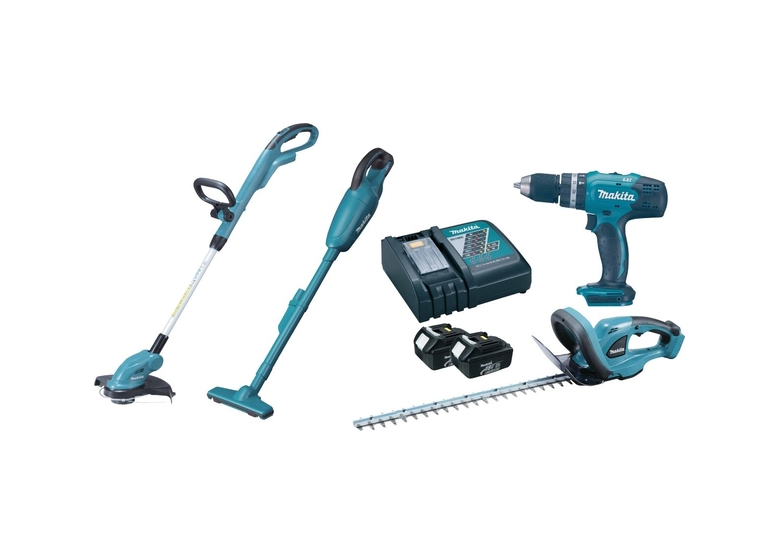 Werkzeugset 18V Makita LXT DLX4093 2x3.0Ah
