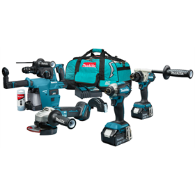 Werkzeugset 18V Makita LXT DLX4155TX1 2x5.0Ah