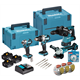 Werkzeugset 18V Makita LXT DLX4196JX1 3x5.0Ah