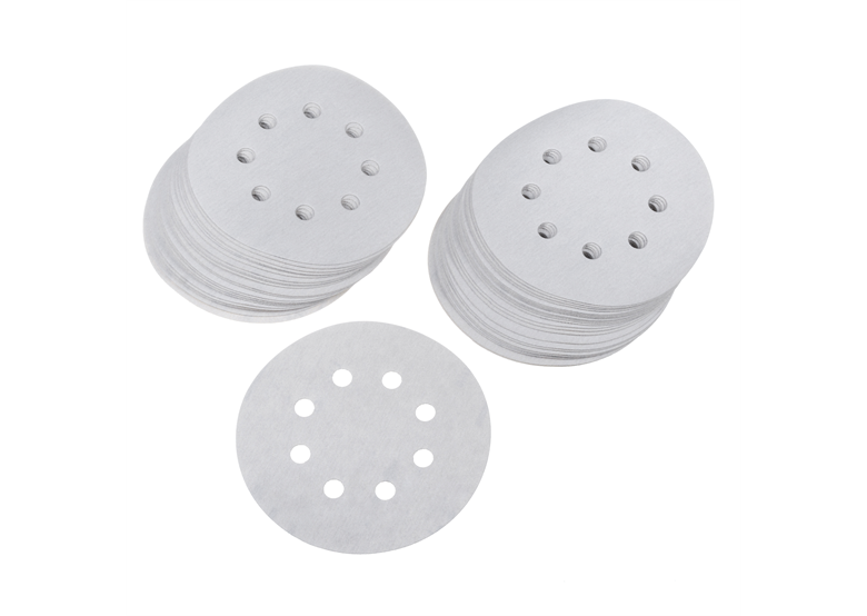 Schleifpapier Klett 125 mm (8 Löcher) Makita P-37459