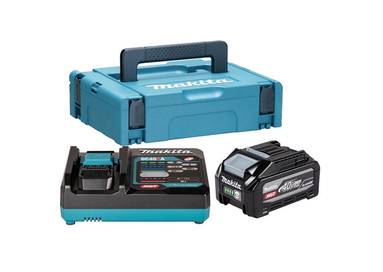 Starter-Set Makita XGT 1xBL4040F+DC40RA