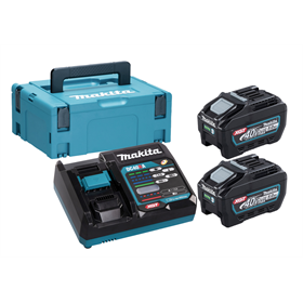 Starter-Set Makita XGT 2xBL4050F+DC40RA