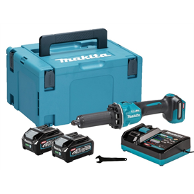 Geradschleifer Makita XGT GD001GM201 2x4.0Ah