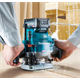 Oberfräse Makita XGT RP001GM201 2x4.0Ah