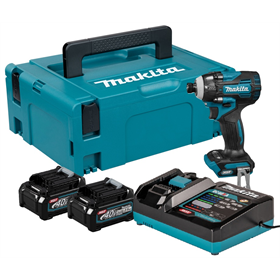 Akku-Schlagschrauber Makita XGT TD004GD201 2x2.5Ah