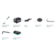 Akku-Rasentrimmer Makita XGT UR014GT201 2x5,0Ah
