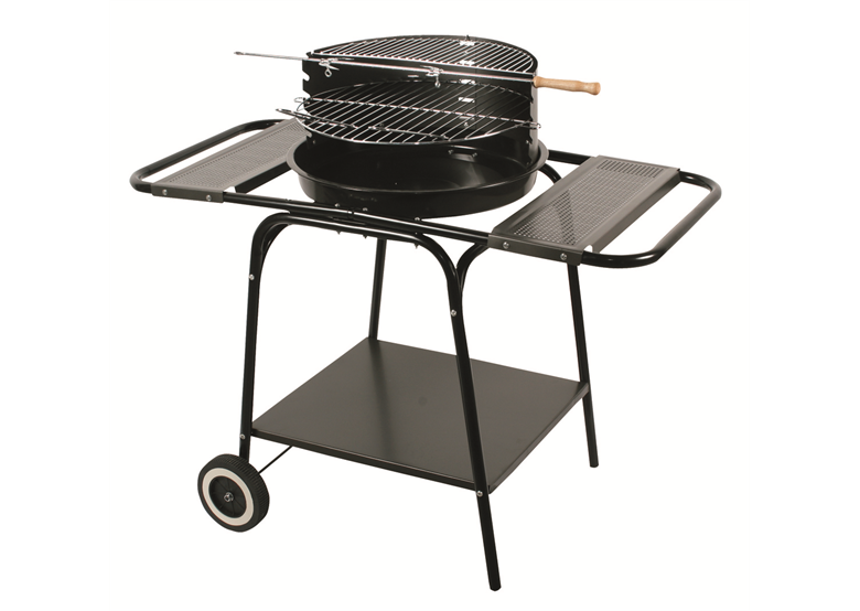 Runder Grill mit zwei Seitenfächern Mastergrill MG606