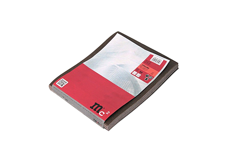 Schleifpapier, braun 230x280mm P80 50Stk. MC2 B040000021