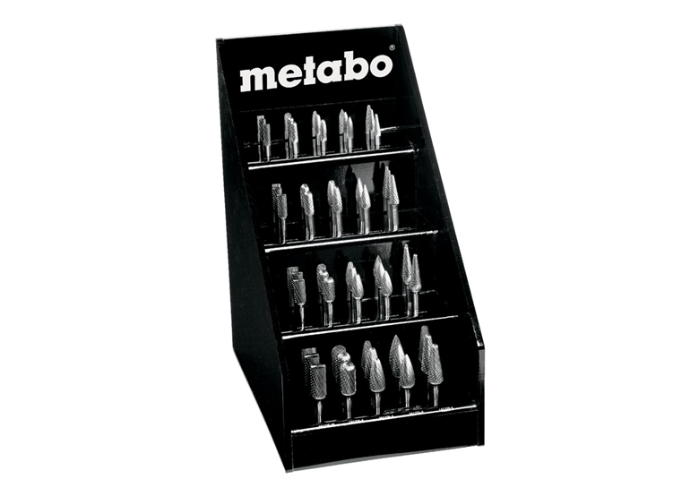 Metabo Hartmetall-Fräser-Display Schaft, 40-teilig Metabo 628405000