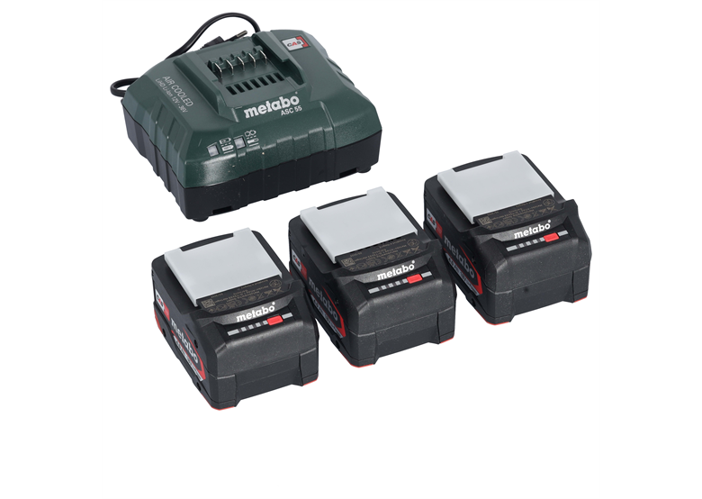 Set mit drei 4,0-Ah-Akkus und ASC 55-Ladegerät Metabo 685049000_P