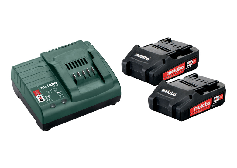 Starter-Set 18C 2x2.0Ah Metabo 685161000