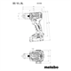 Akku-Bohrschrauber Metabo BS 18 L BL 2x2.0Ah