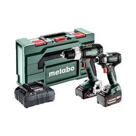 Werkzeugset 18V Metabo CAS BS 18 L/SSD 18 LT 200 BL 1x4.0Ah, 1x2.0Ah