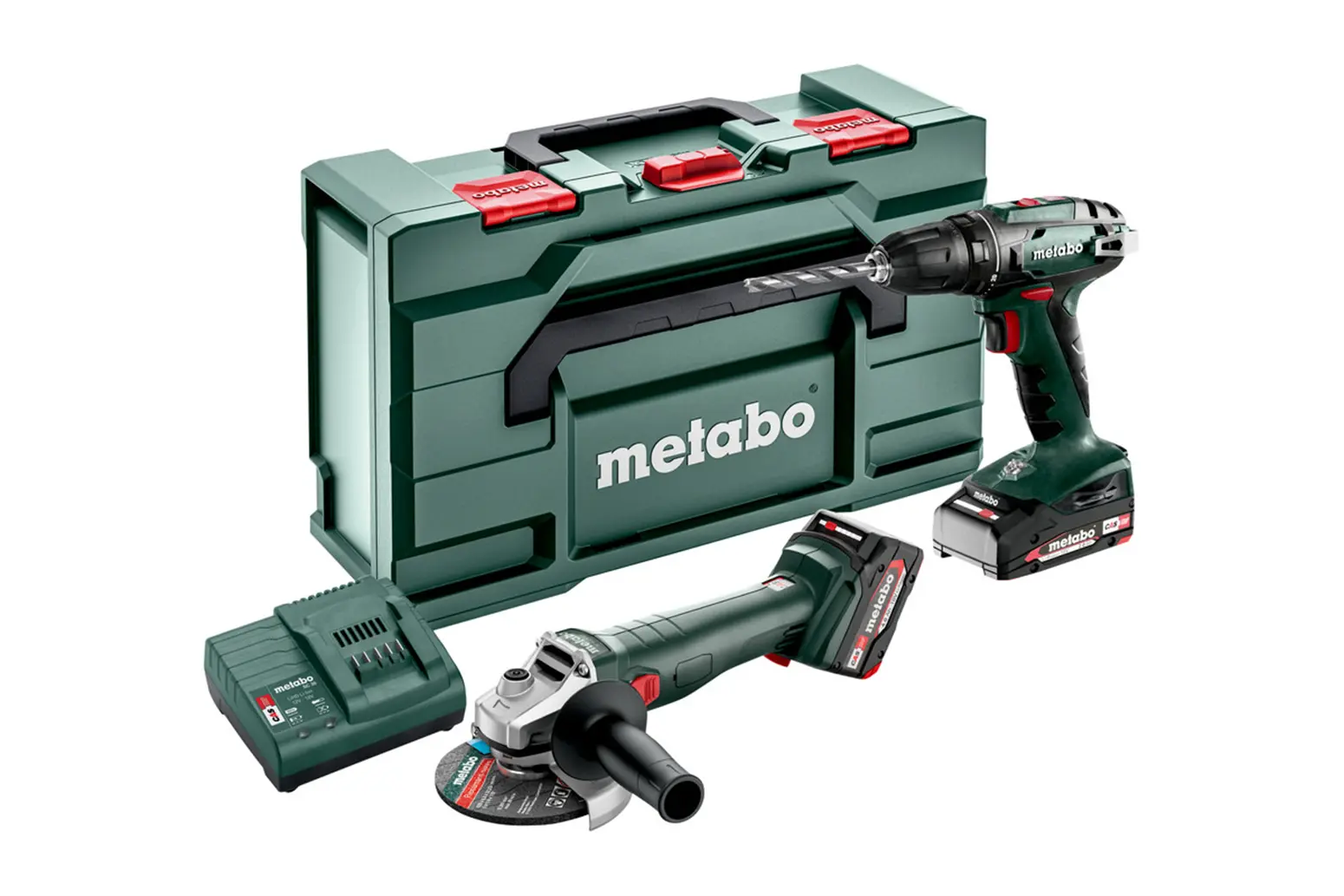 Werkzeugset 18V Metabo CAS COMBO SET 2.4.3 1x4.0Ah, 1x2.0Ah
