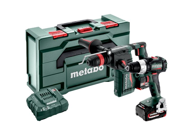 Werkzeugset 18V Metabo CAS Combo Set 2.4.8 2x 5.2Ah