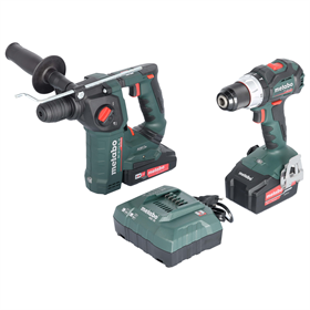 Werkzeugset 18V Metabo CAS Combo Set 2.5.2 1x4.0Ah, 1x2.0Ah