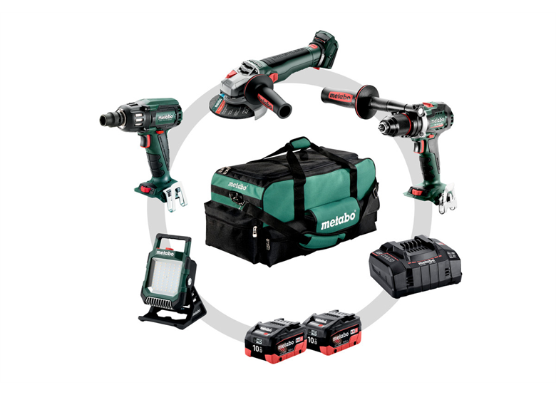 Werkzeugset 18V Metabo CAS Combo Set 4.3.2 2x10.0Ah