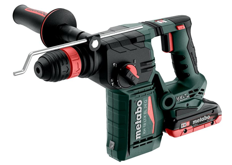 Kombihammer SDS-Plus Metabo KH 18 LTX BL 24 Q 2x4.0Ah